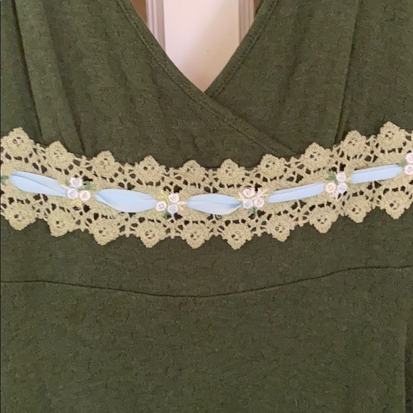 Free People Sleeveless Dress forest green - Picture 2 of 4